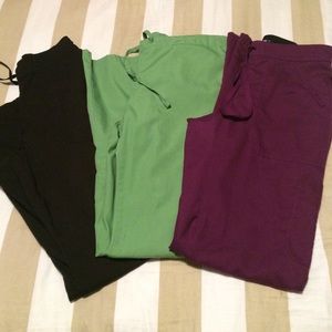 3 Pairs of Scrub Pants